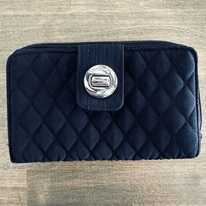 Vera Bradley Navy Blue Wallet New